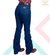 CALCA FLARE ALABAMA LYCRA STONED