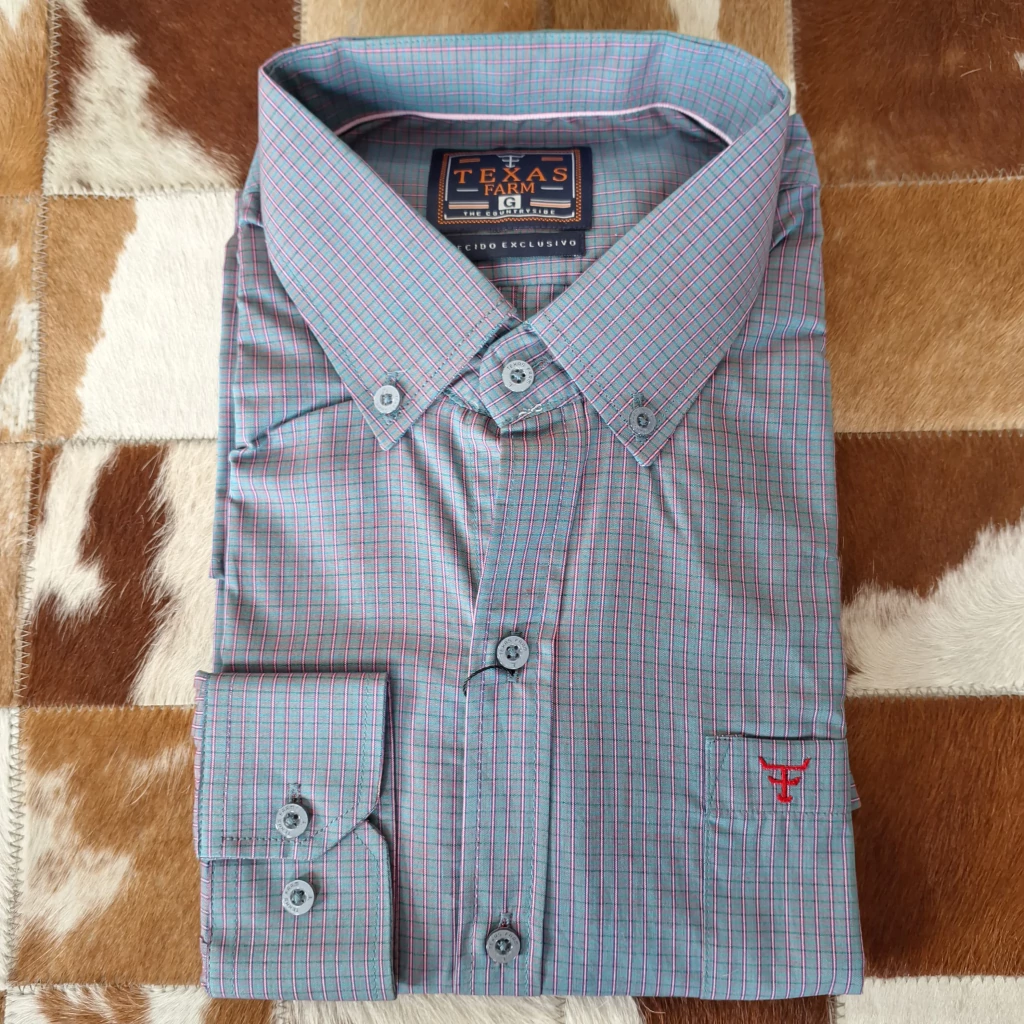 CAMISA M/L XADREZ TXF LUBBOCK