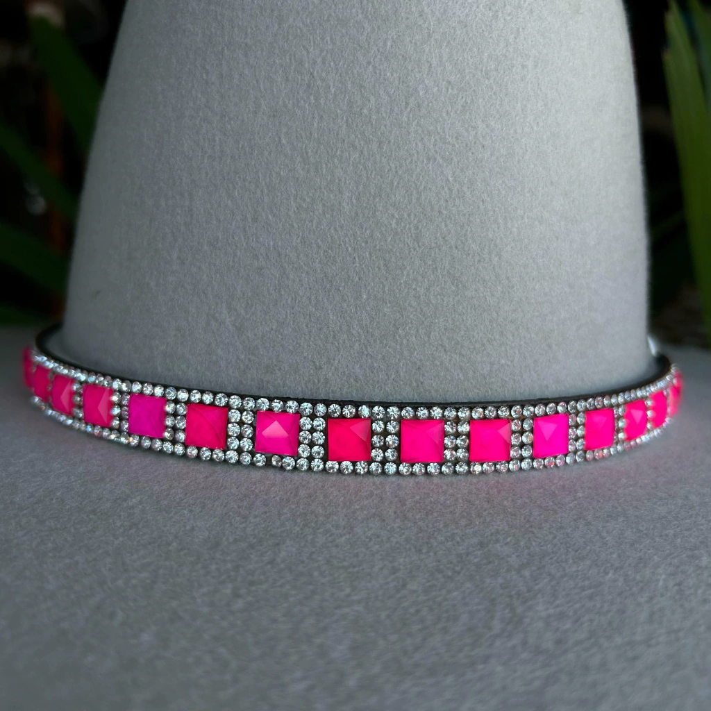 BANDINHA QUADRADOS PINK