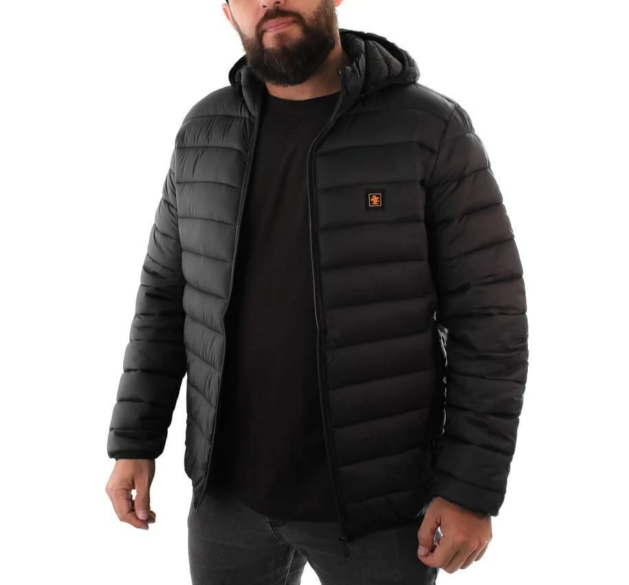 JAQUETA PUFFER SCD PRETA