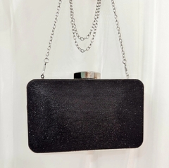 Cartera de fiesta negro bombe