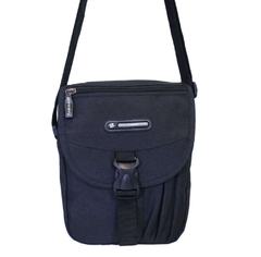 Morral cartera de hombre transit negro pretoria
