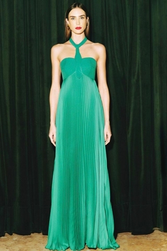 VESTIDO ANASTACIA CHIFFON PLISSADO na internet