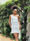 VESTIDO PLISSADO BABADOS