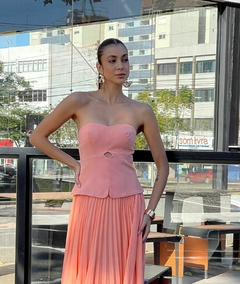 CORSET ALFAIATARIA ABERTURA FRENTE - comprar online