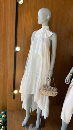 VESTIDO MIDI FRENTE ÚNICA