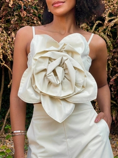 CONJUNTO TOP E CALÇA FLOWER na internet