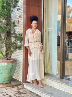 VESTIDO POÁ BABADOS - ÈVAN STORE