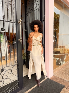 VESTIDO MIDI BABADOS BOHO - comprar online