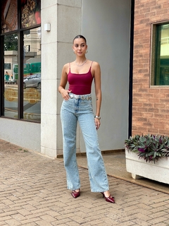 CALÇA JEANS RETA SLAYER