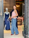 CALÇA JEANS WIDE LEG MAXI ASY