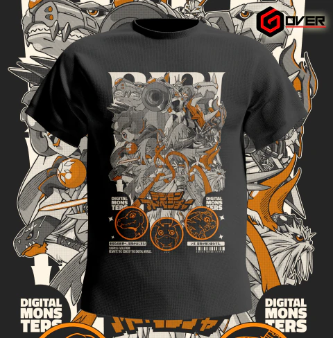 Remera Premium Digimon