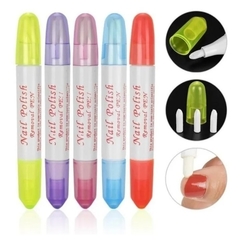 Lápiz corrector, quita esmalte x 5