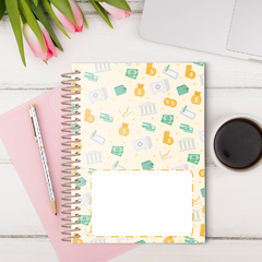 Planner financeiro permanente Tom