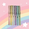Lápis infinito rosa verde azul lilás branco amarelo