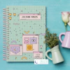 Planner permanente tecno pattern