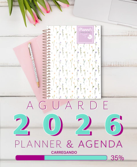 Imagem do banner rotativo Caellar Studio | Planner, agenda, sketchbook e muito mais!
