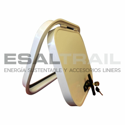 Puerta baulera c/ llave (compatible p/ baño tipo cassette)