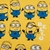 Juego de sábanas Minions 1 1/2pl - tienda online