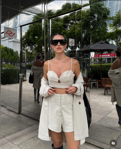 Conjunto Top e Short Pietra na internet