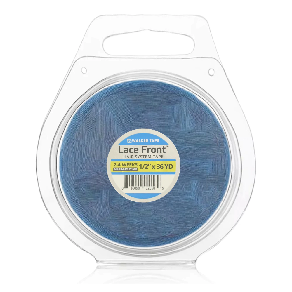 Fita Azul Lace Front para prótese capilar 1,27cm x 32,90m Walker tape