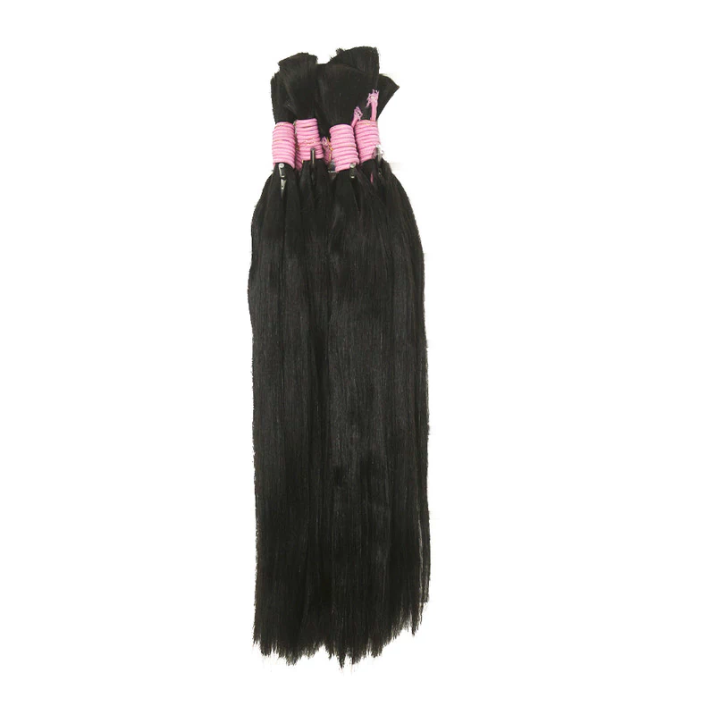 Cabelo Humano Indiano 50gr 55cm Castanho