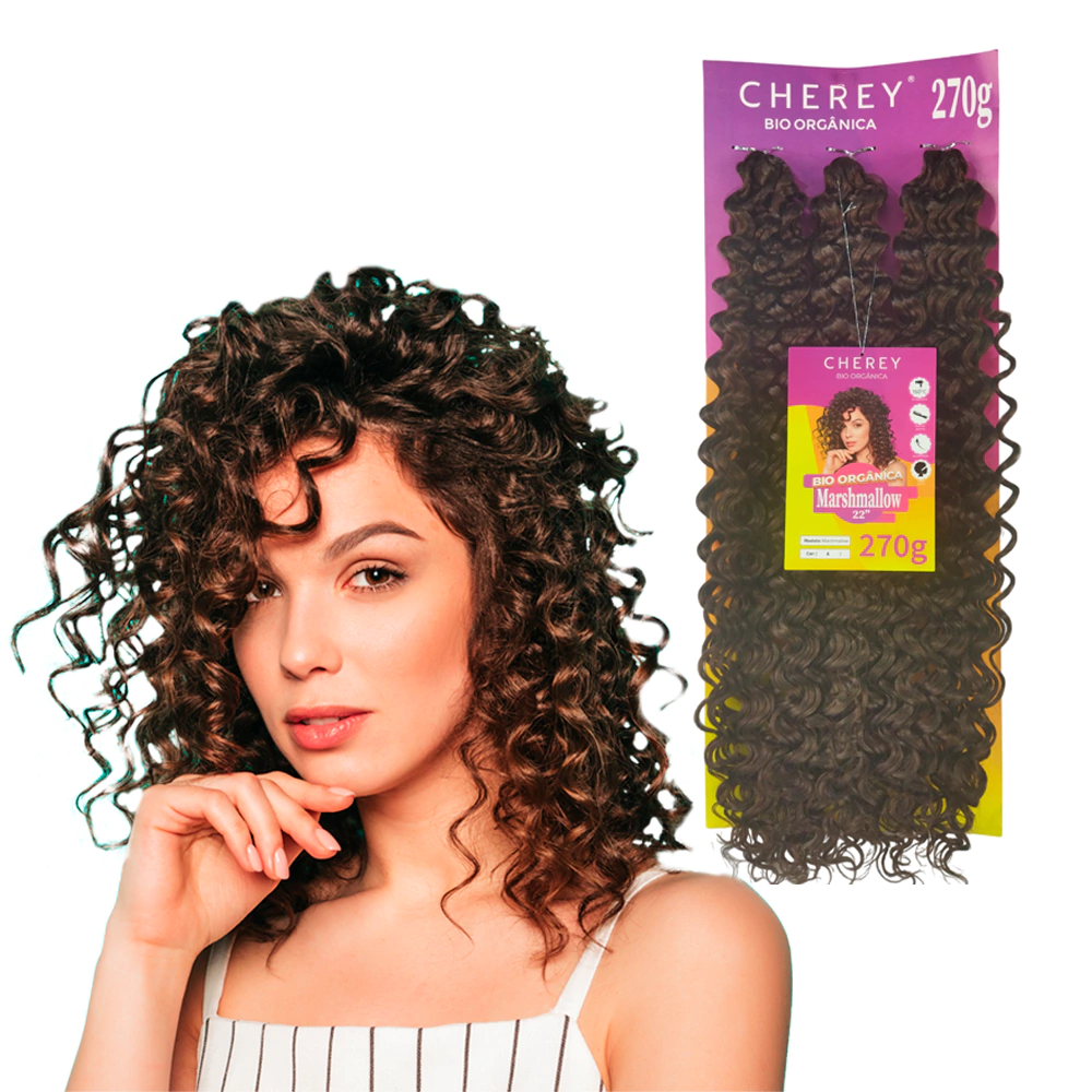 Cabelo Cacheado Bio orgânico Marshmallow 270 g