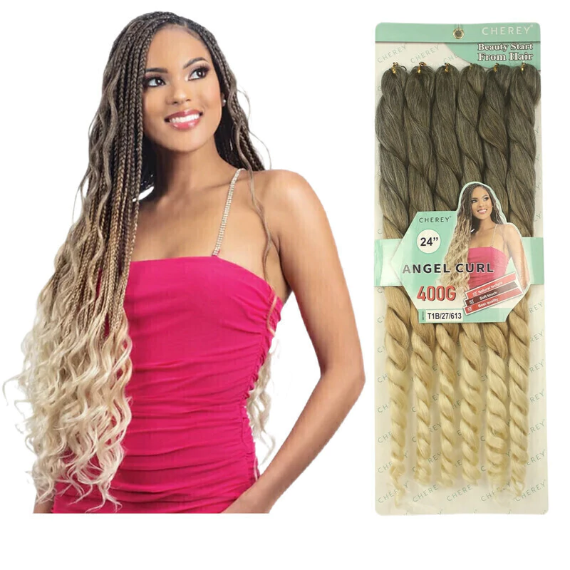 Cabelo Angel Curl 400g pacotão Cherey