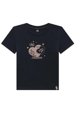 Blusa em Canelado Luna de Viscose Vic&Vicky