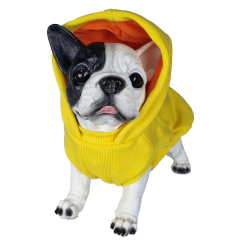 Moletom Slim sem manga com Capuz - Amarelo e Laranja - comprar online