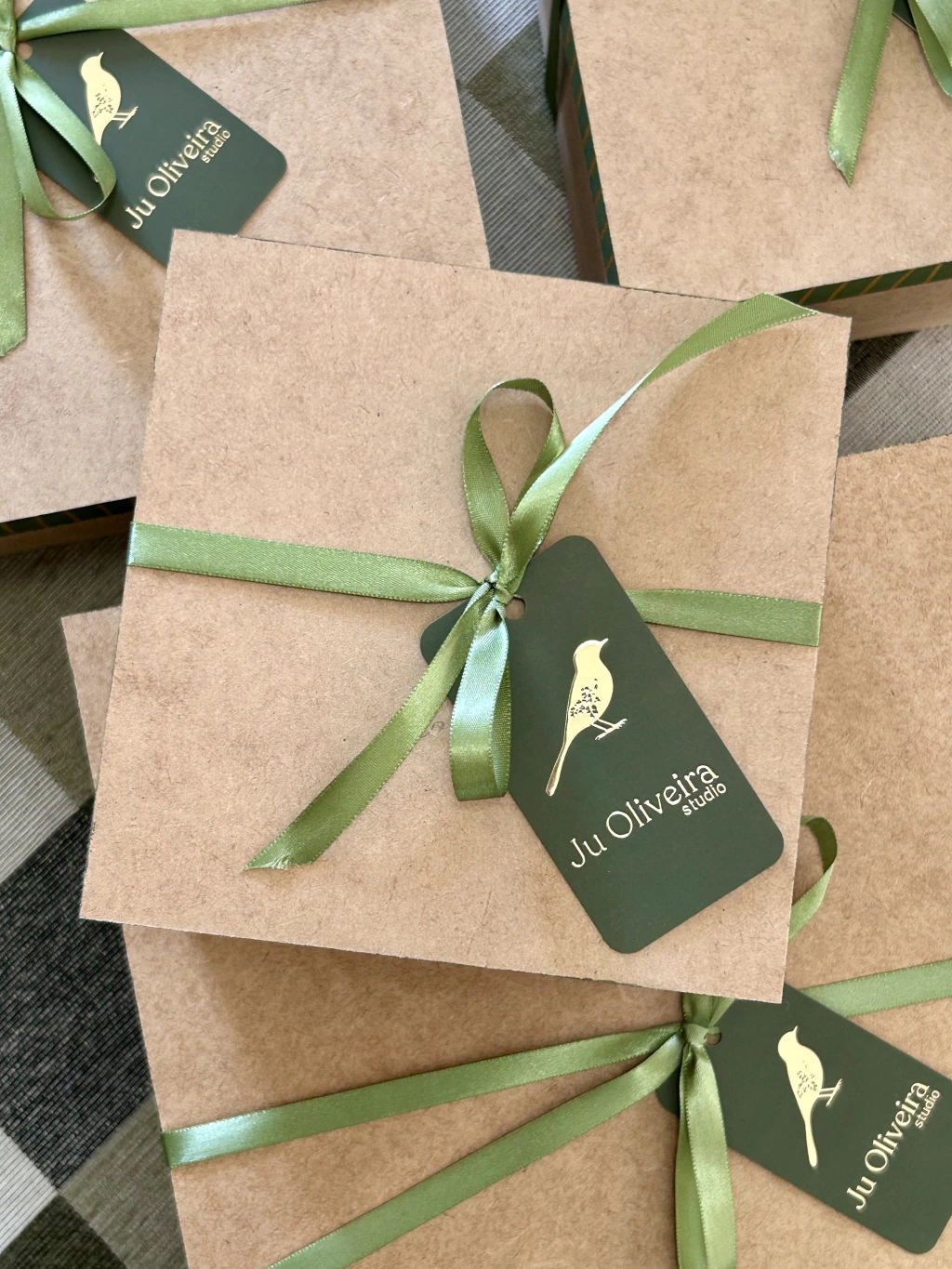 Caixa presente MDF 15x15x10cm
