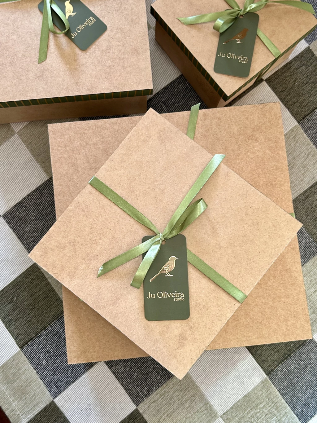 Caixa presente MDF 20x20x10cm