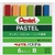 Pastel Pentel Seco 6 Cores