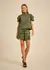 SHORTS MOB DE MALHA COM BOLSOS FRENTE - VERDE