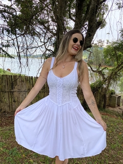 Vestido midi good vibes