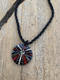 Colar abalone - Aldeia Hippie 