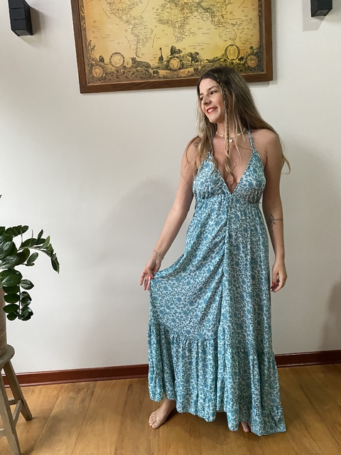 Vestido seda