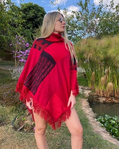 Poncho patchwork - comprar online