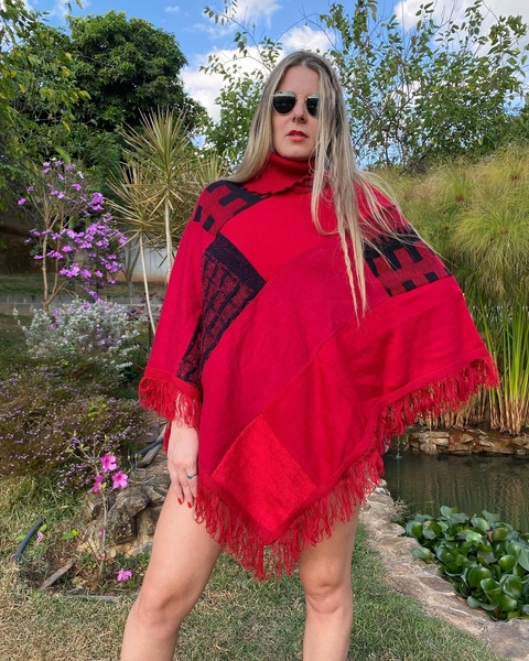 Poncho patchwork