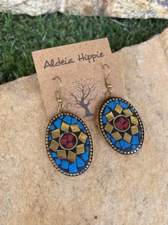 Brincos Indiano - Aldeia Hippie 