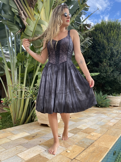 Vestido good vibes curto