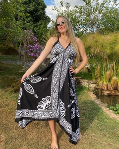 Vestido de ponta mandala