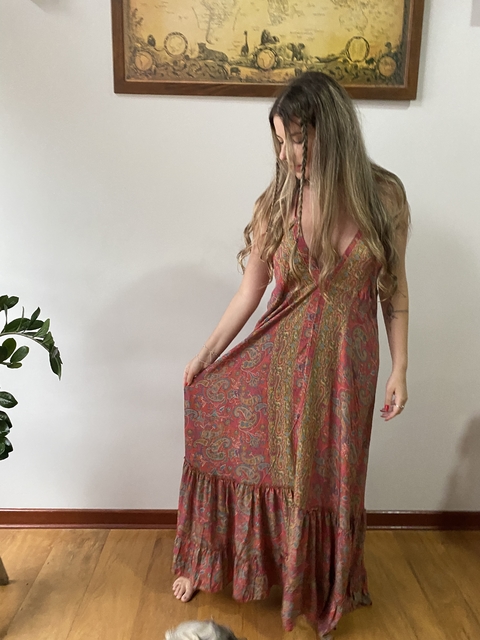 Vestido seda