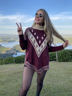 Poncho étnico