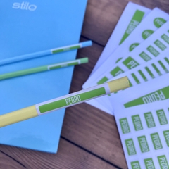 Adesivo Escolar Verde na internet