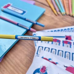 Adesivo Escolar Monster Azul na internet
