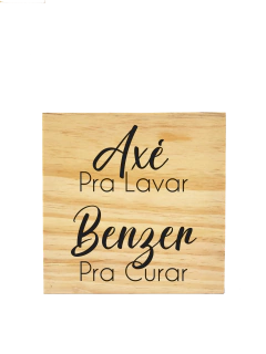 Placa Axé