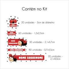 Adesivo Escolar Joaninha na internet