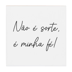 Azulejo Não é Sorte