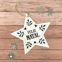 Placa Natal Estrela